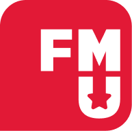 fmu-logo Fiber Mountain University Logo in red and white